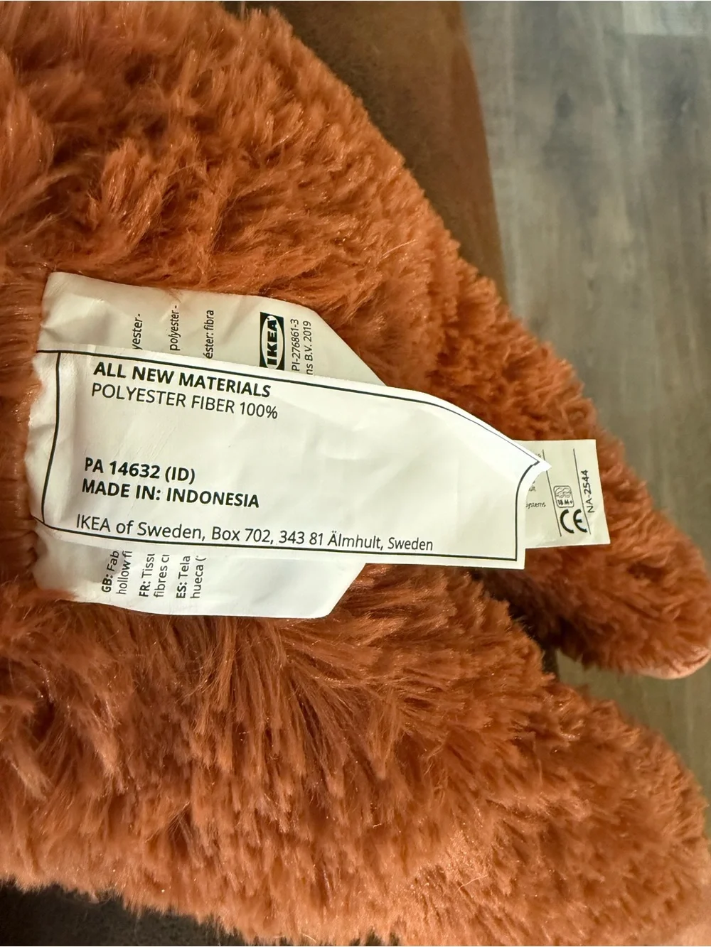 IKEA DJUNGELSKOG Plush Orangutan. Friend to viral monkey Punch. Collectable RARE